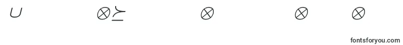 フォントCmMathsymbolBold – ベンガル文字